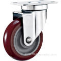 4'' Swivel Industrial PU Caster With PP Core